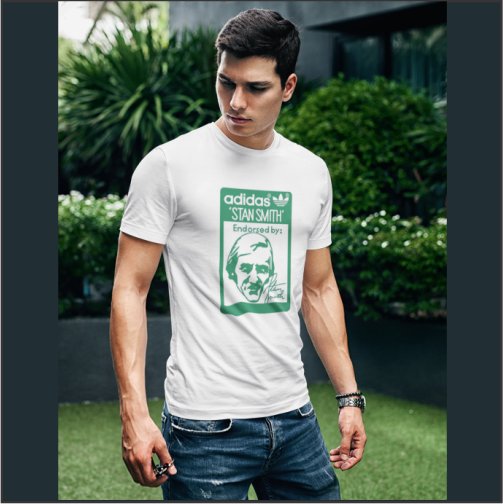 T-shirt Stan Smith por Inkfinitoo